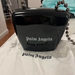 SOLD Palm Angels Crossbody Bag, Black, Very good condition, with dust bag
